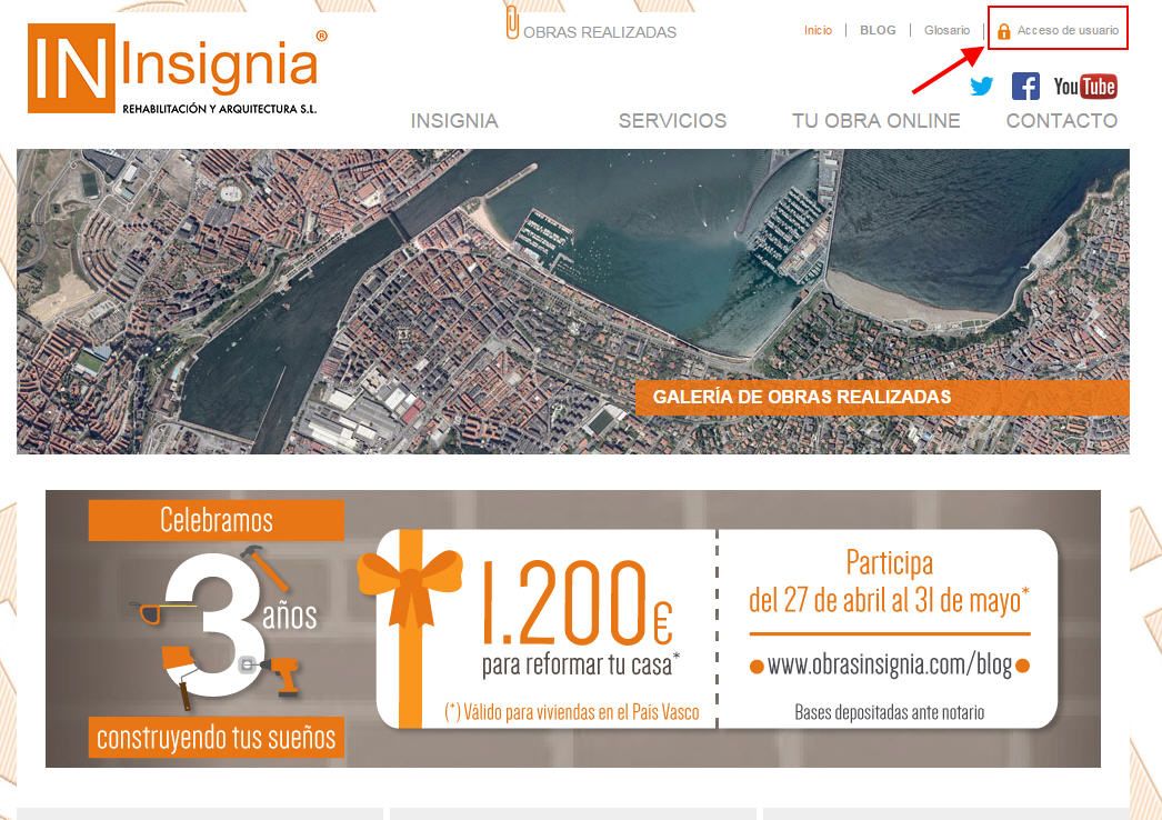 método insignia acceso tu obra online