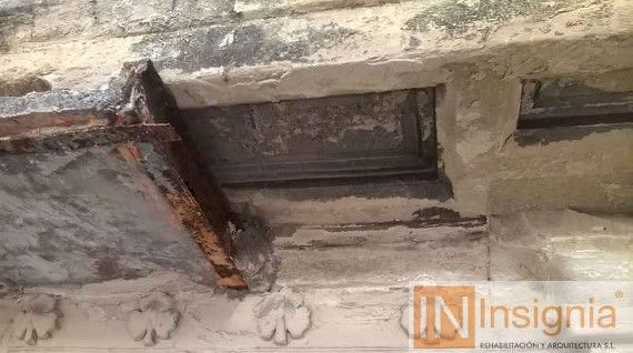 rehabilitacion losas en balcones de piedra