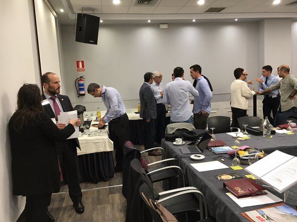 Reunión BNI Compromiso Bizkaia, con los preparativos para la inauguración.