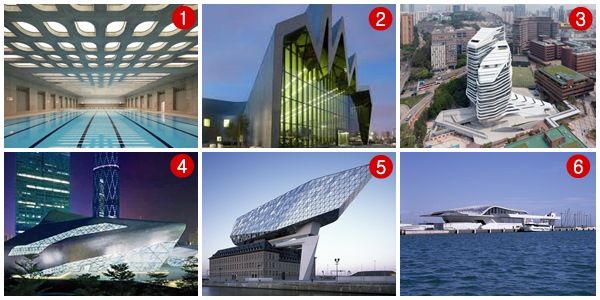 obras de zaha hadid arquitecto