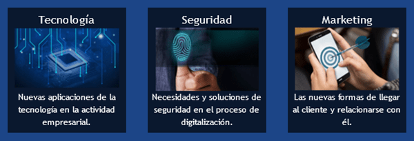 conferencia sobre tecnologia seguridad y marketing en la industria