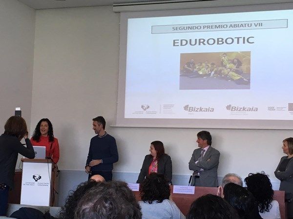 Edurobotic segundo premio Abiatu 2018