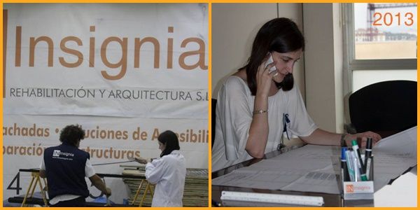Insignia arquitectura en Portugalete año 2013