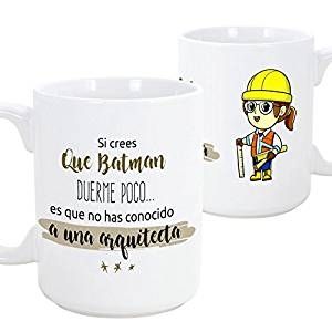 taza desayuno para regalar a arquitectos