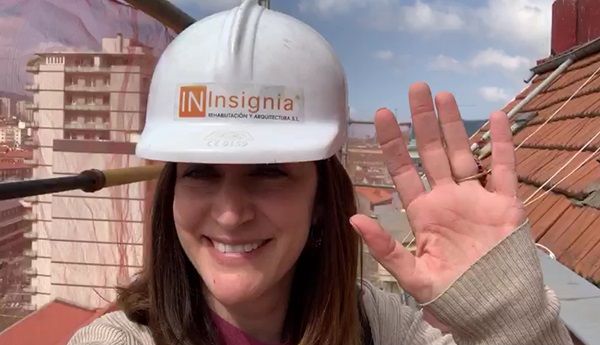 Amaya Alonso reforma de miradores de madera en Bilbao