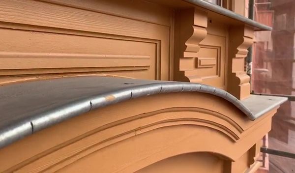 reforma de miradores de madera con revestimiento de zinc