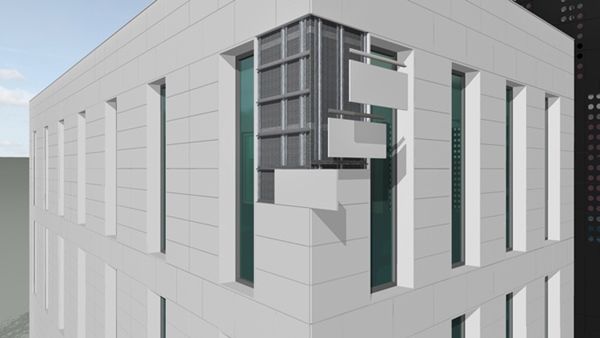 fachada ventilada de hormigon prefabricado de ULMA