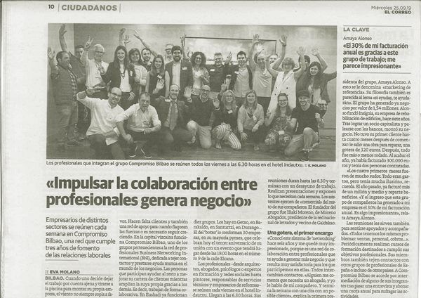 grupo de networking bni compromiso bilbao