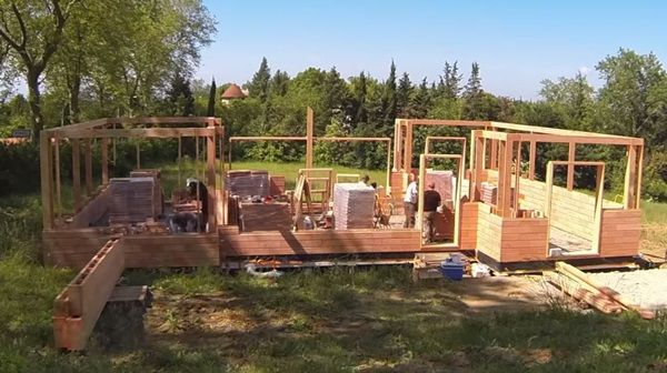casas de madera ecologica Brikawood a modo lego