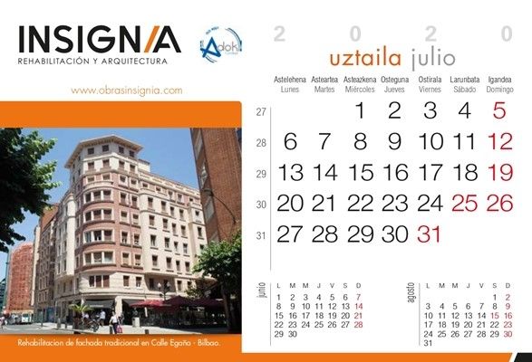 Rehabilitación de fachada tradicional en Bilbao calle Egaña