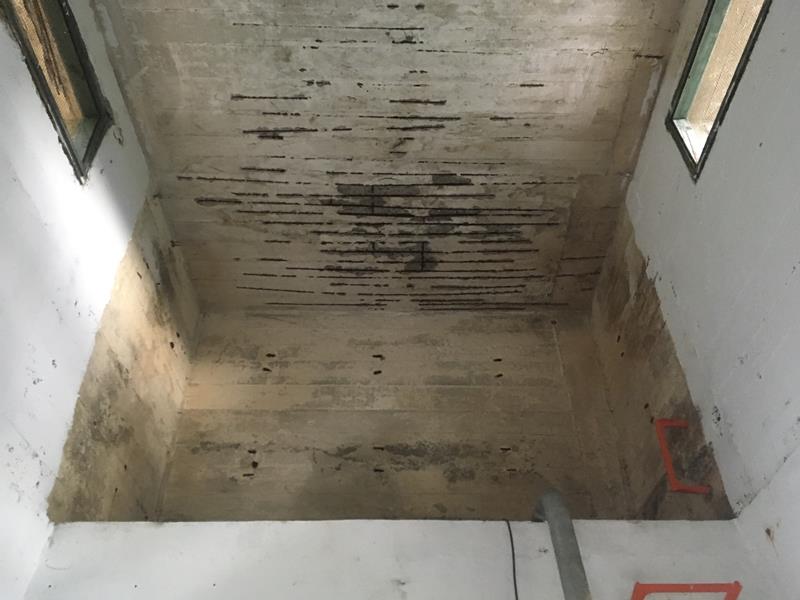 mantenimiento del deposito de agua de Katadio en Alava