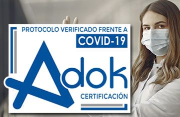protocolo verificado frente a covid19 por adok certificacion Insignia sector construccion