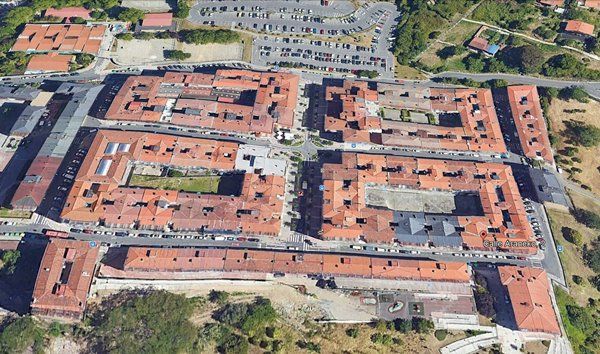 Imagen aerea de Deusto en Bilbao dónde hemos realizado los trabajos de rehabilitacion de camara sanitaria