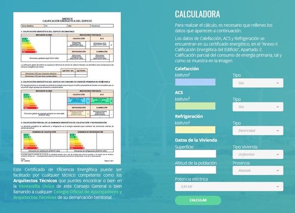 calculadora energetica de costes