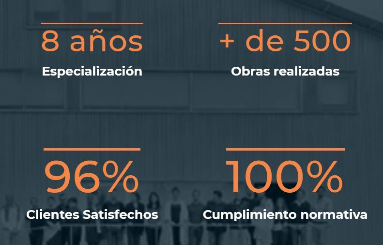 satisfaccion clientes insignia empresa de reformas y rehabilitacion de edificios y naves industriales en Bizkaia