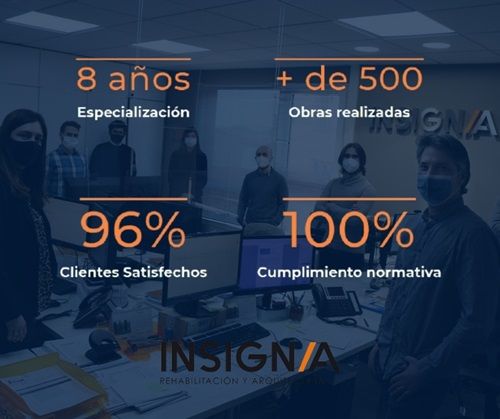 encuesta satisfaccion clientes Insignia Rehabilitación y Arquitectura en Bilbao Bizkaia