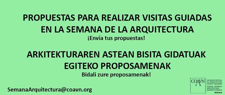 visitas guiadas semana de la arquitectura bizkaia 2021