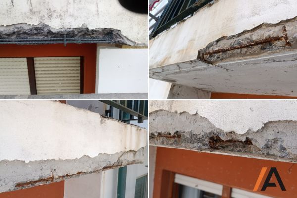 rehabilitacion de fachada bastante deteriorada en el municipo de Erandio Bizkaia rehabilitacion de fachada bastante deteriorada en el municipo de Erandio Bizkaia