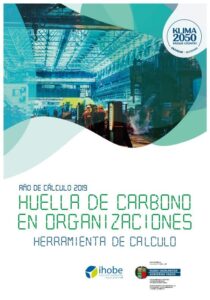 Calculadora huella de carbono elaborada por Ihobe y el Gobierno Vasco para empresas publicas y privadas
