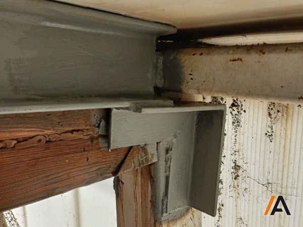 refuerzo de estructura de madera