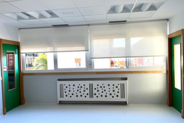 aireacion y techos fonoabsorventes instalados en la haurresokla san inazio Bilbao aireacion y techos fonoabsorventes instalados en la haurreskola san inazio Bilbao