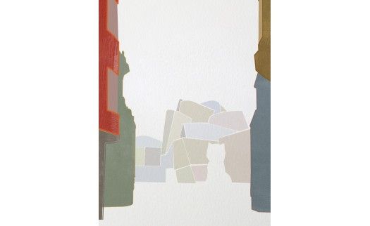 regalos navideños para arquitectos. koroeka lamina paisaje Bilbao