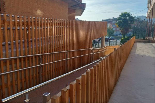 rampa para la inclusión en la Haurreskola Beko Txiki