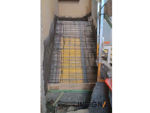 construccion nuevo forjado para las escaleras