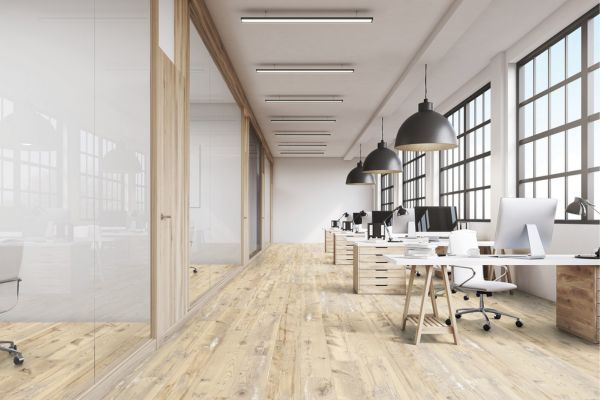 suelos LVT resistentes para hogar u oficinas