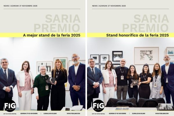 premio al mejor stand del FIG Bilbao 2025 y premio honorifico