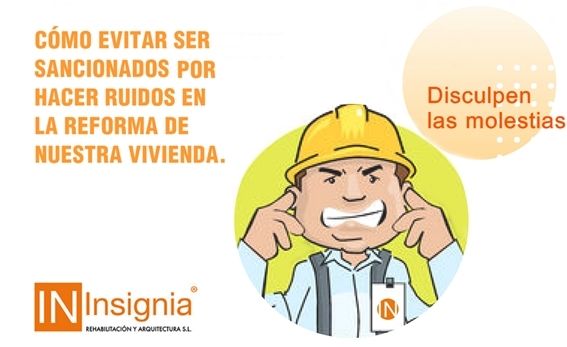 evitar multas por ruido en la reforma de mi casa