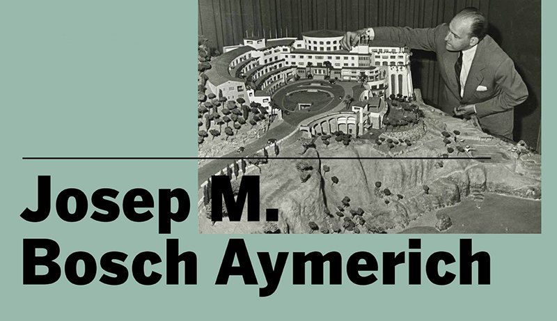 exposicion en el COAC del arquitecto Bosch Aymerich