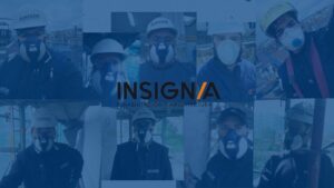 trabajadores de Insignia Rehabilitacion y Arquitectura durante el COVID 19