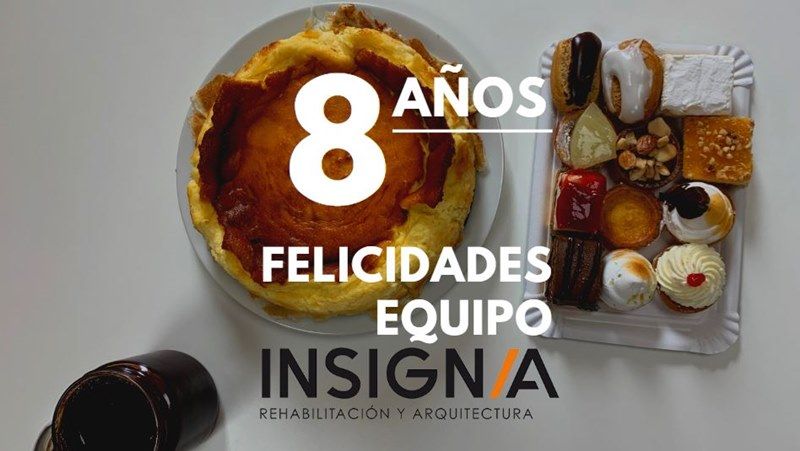 aniversario Insignia rehabilitacion edificios en Bilbao Bizkaia