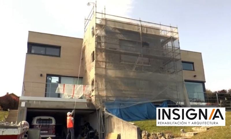 reparacion fachadas problemas adherencia en Bizkaia