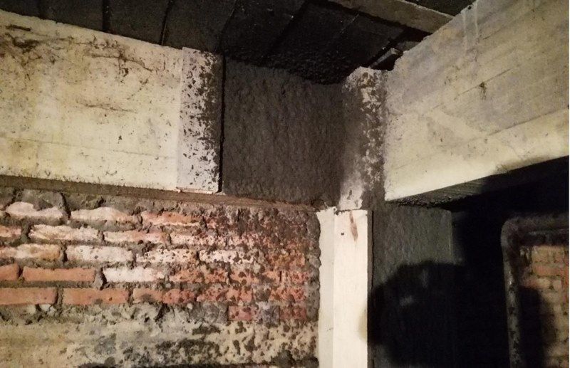 reparacion forjado sanitario en centro educativo Bilbao