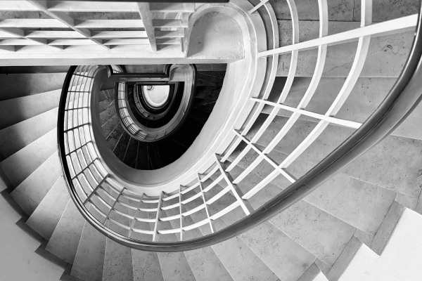 construcción de escaleras
