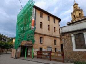 rehabilitacion fachada Iglesia Santa Ana en Durango