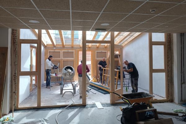 Obras de Mejora en la Escuela Bekobenta y la Haurreskola Beko Txiki de Markina
