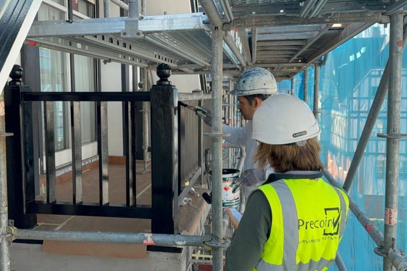rehabilitación de fachada en getxo