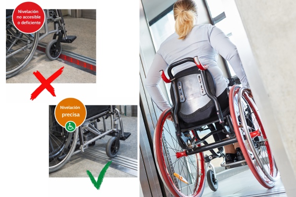mejora de la accesibilidad en las cabinas. Nueva normativa ascensores