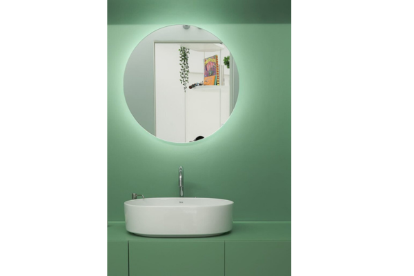 baño diseño interiorismo vivienda rehabilitación Bizkaia lavabo moderno