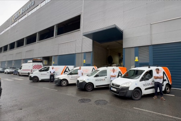 Almacén de Insignia en Bilbao para rehabilitación de edificios en Bizkaia